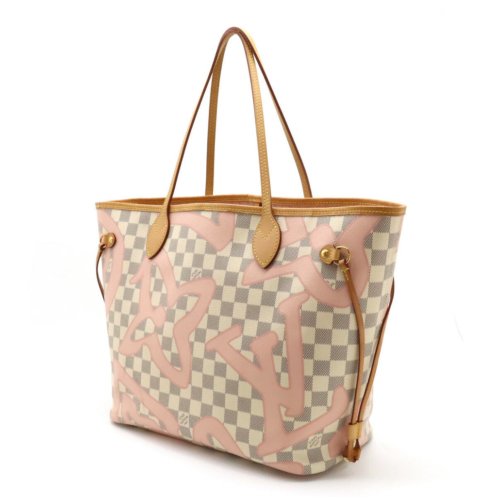 Louis Vuitton Neverfull Damier Azur Tote Bag