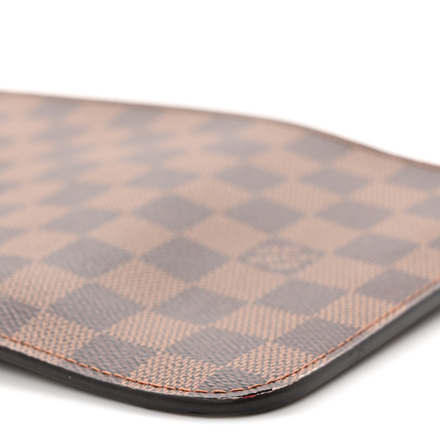 Damier Ebene Neverfull MM GM Pochette Rose Ballerine