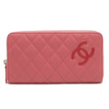 Chanel Patent Leather Simply CC Long Wallet A80213