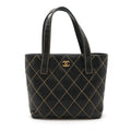 Chanel Wild Stitch Calfskin Tote Bag