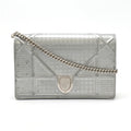 Christian Dior Diorama Patent Leather 2way Clutch Bag