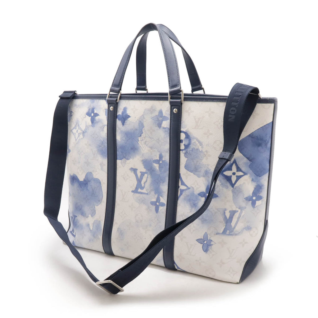 Louis Vuitton Monogram Watercolor Week-End Tote GM 2way Tote Bag M45755