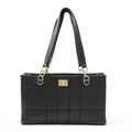 Chanel Caviar Skin Choco Bar 2way Tote Bag