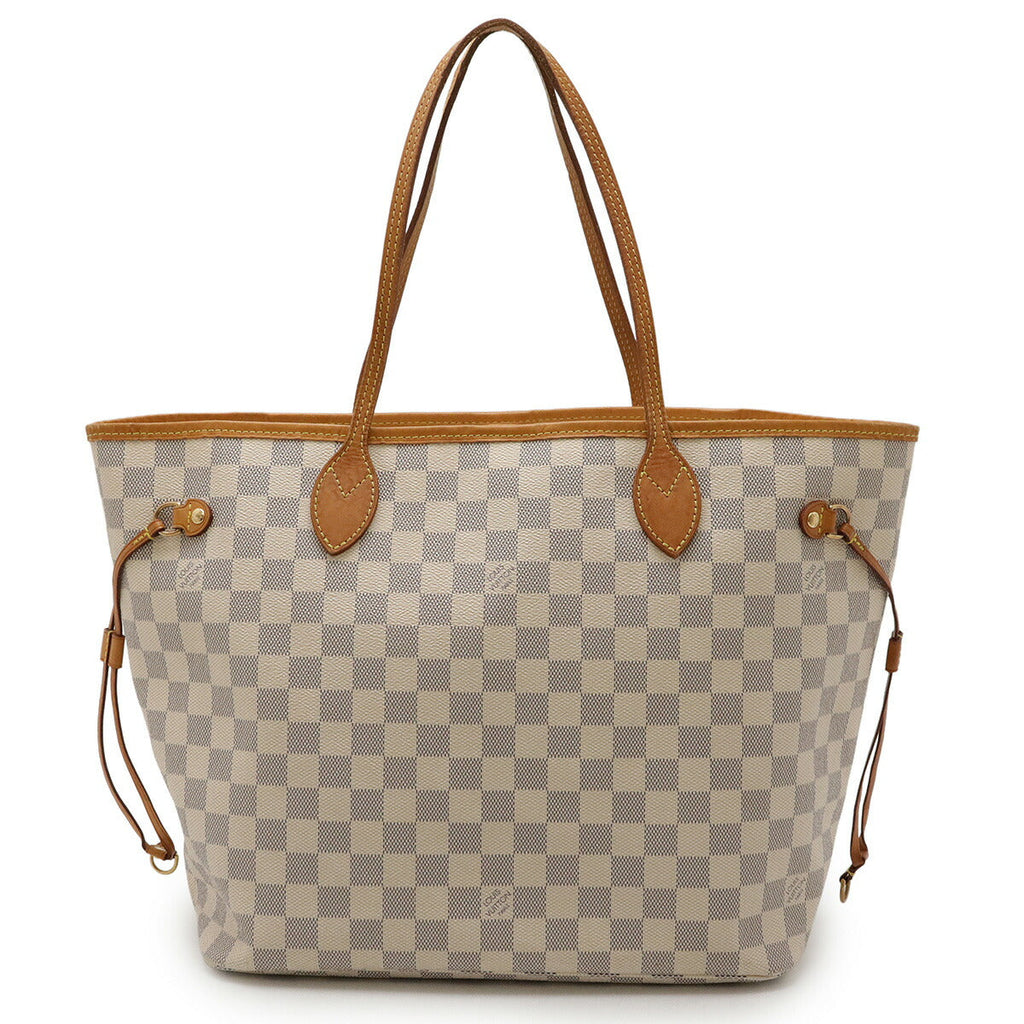 Louis Vuitton Neverfull Damier Azur 2way Tote Bag
