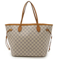 Louis Vuitton Neverfull Damier Azur 2way Tote Bag