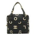Chanel Coco Mark Canvas Tote Bag