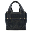 Chanel Sparkling Denim Tote Bag