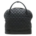 Chanel Coco Cocoon Leather Boston Bag