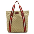 Gucci GG Canvas Shoulder Tote Bag