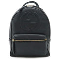 Gucci Soho Interlocking G Leather Backpack
