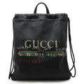 Gucci Gucci Print Coco Capitán Leather 2way Backpack