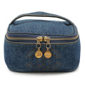Chanel Coco Mark Denim Vanity Bag