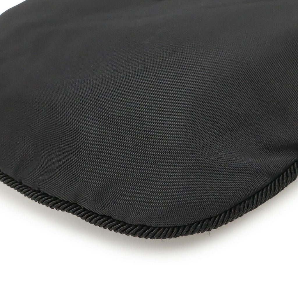 Prada Beads Logo Nylon Shoulder Bag
