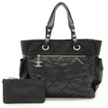 Chanel Paris Biarritz Coated Canvas 2way Bag