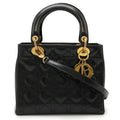 Christian Dior Lady Dior Patent Leather 2way Bag