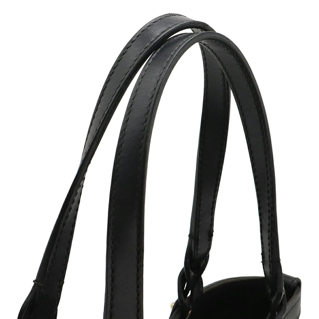 Gucci GG Canvas Leather Tote Bag