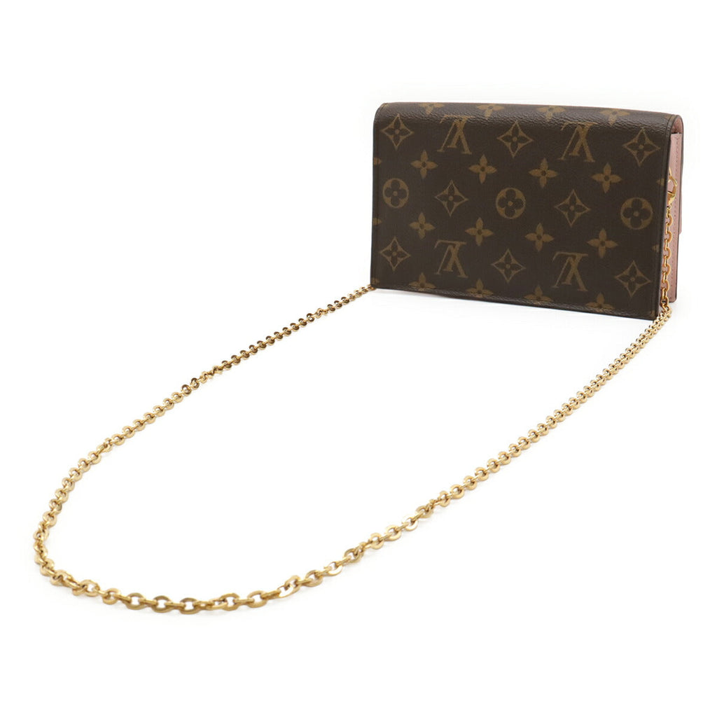 Louis Vuitton Portefeuille Flore Monogram 2way Shoulder Bag