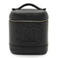 Chanel Coco Mark Caviar Skin Vanity Bag