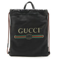 Gucci Gucci Print Coco Capitán Leather 2way Backpack