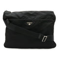 Prada Nylon Leather Shoulder Bag