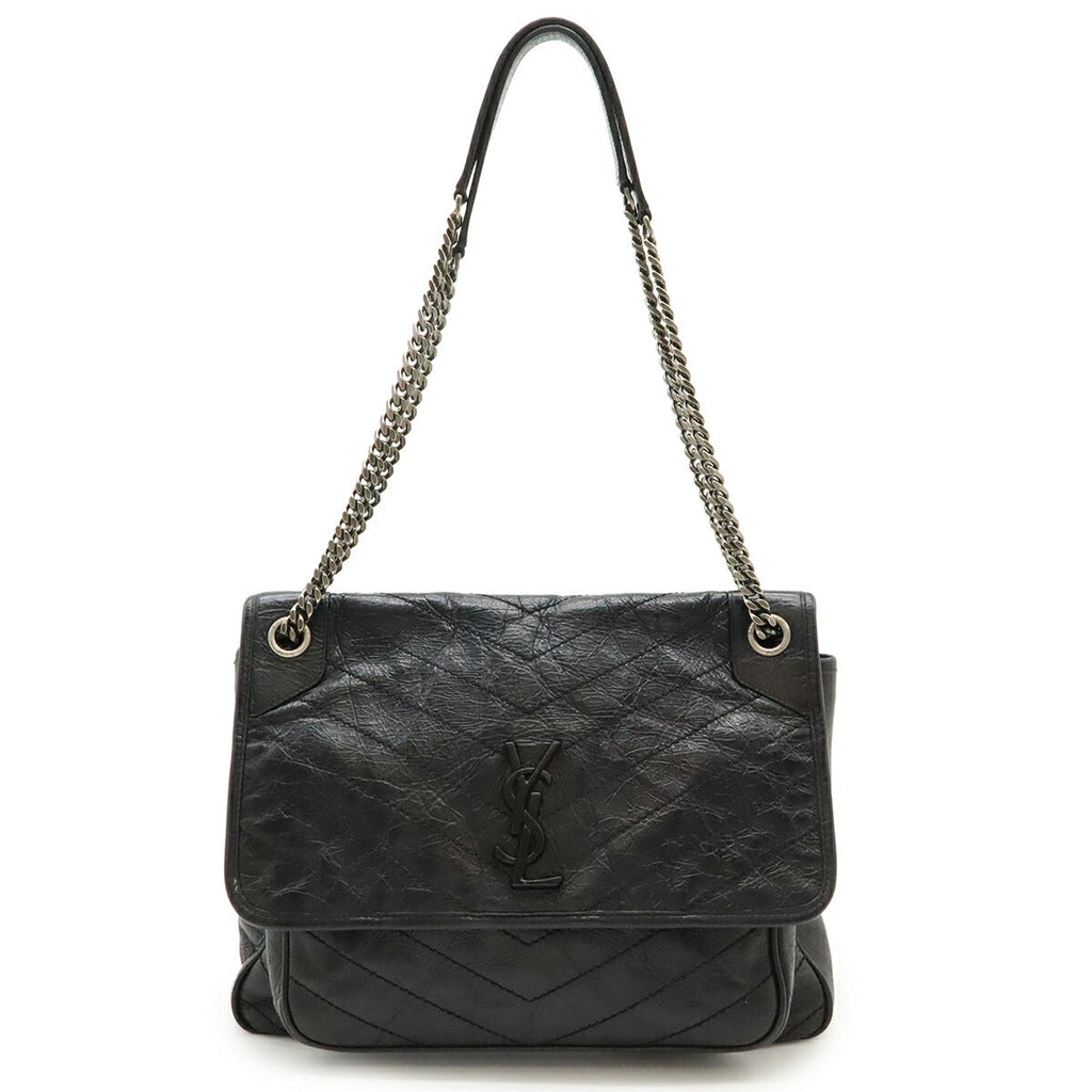 Saint Laurent Paris Niki Leather Shoulder Bag