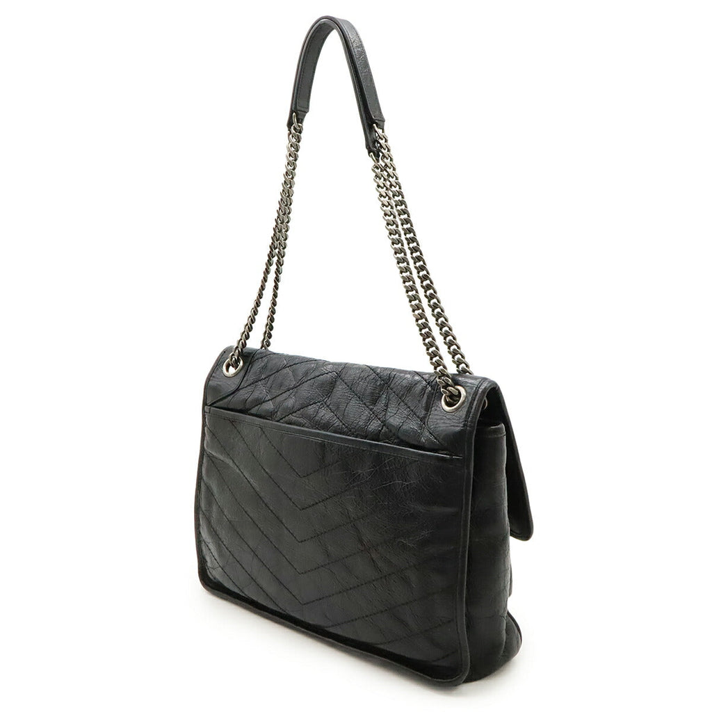 Saint Laurent Paris Niki Leather Shoulder Bag