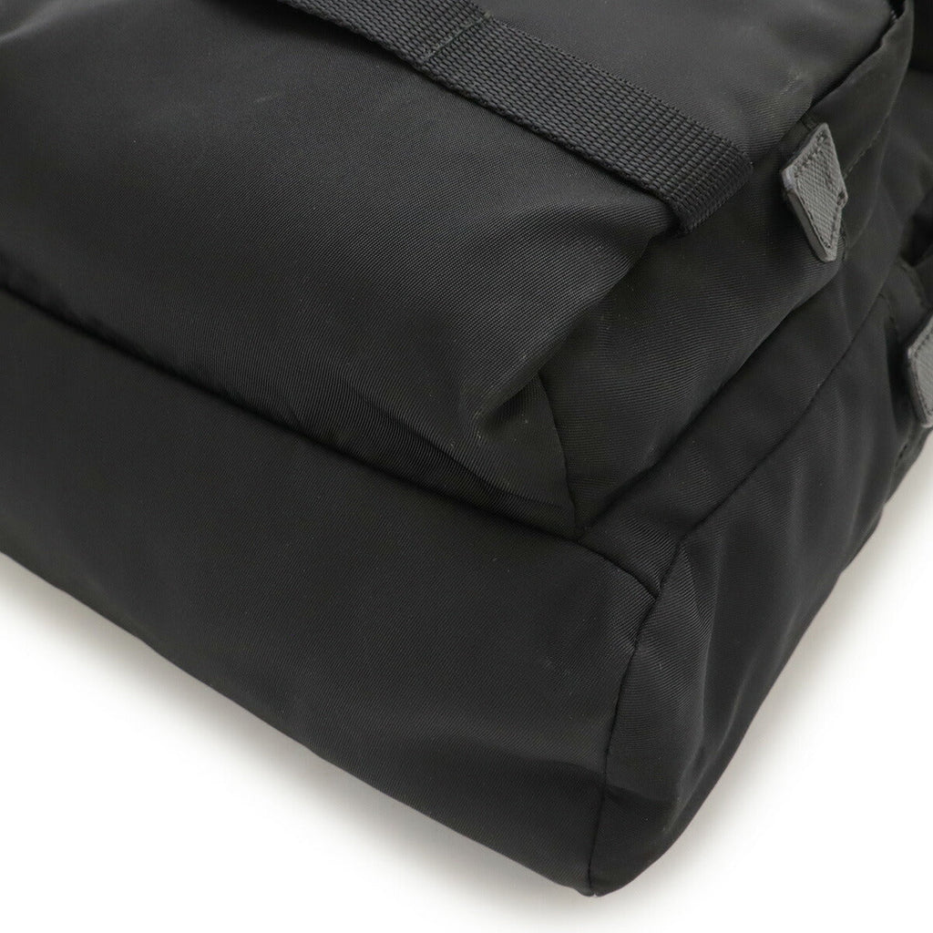 Prada TESSUTO Nylon Leather Shoulder Bag
