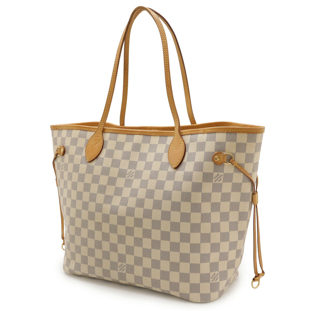 Louis Vuitton Neverfull Damier Azur 2way Tote Bag