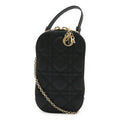 Christian Dior Lady Dior Call'in Dior Leather 2way Phone Holder