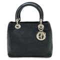 Christian Dior Lady Dior Cannage Nylon Handbag