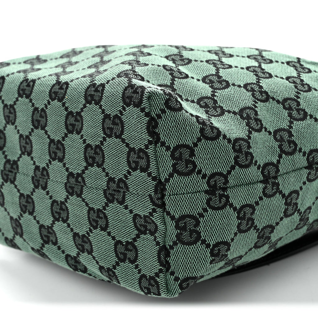 Monogram Tote Bag Green