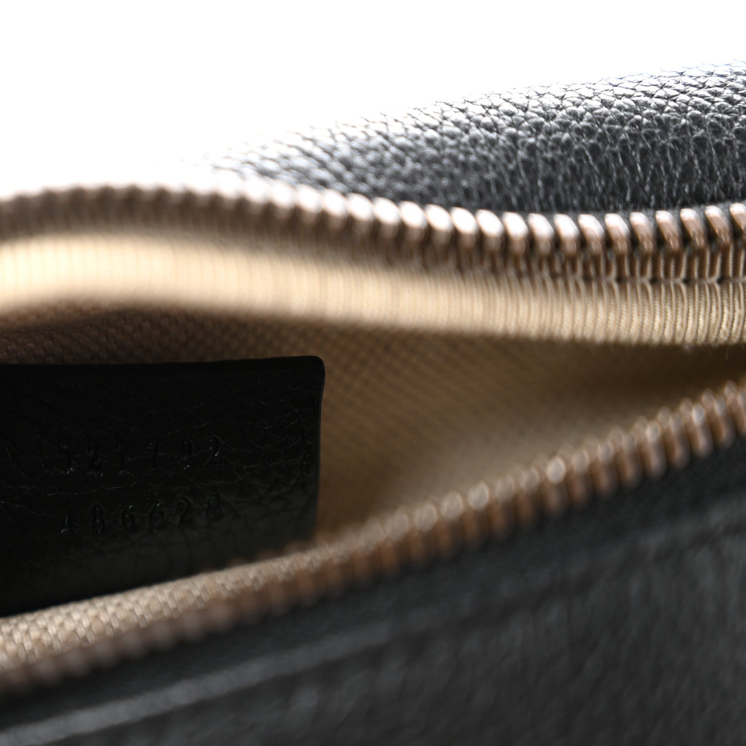 Grained Calfskin Small Logo Belt Bag Black