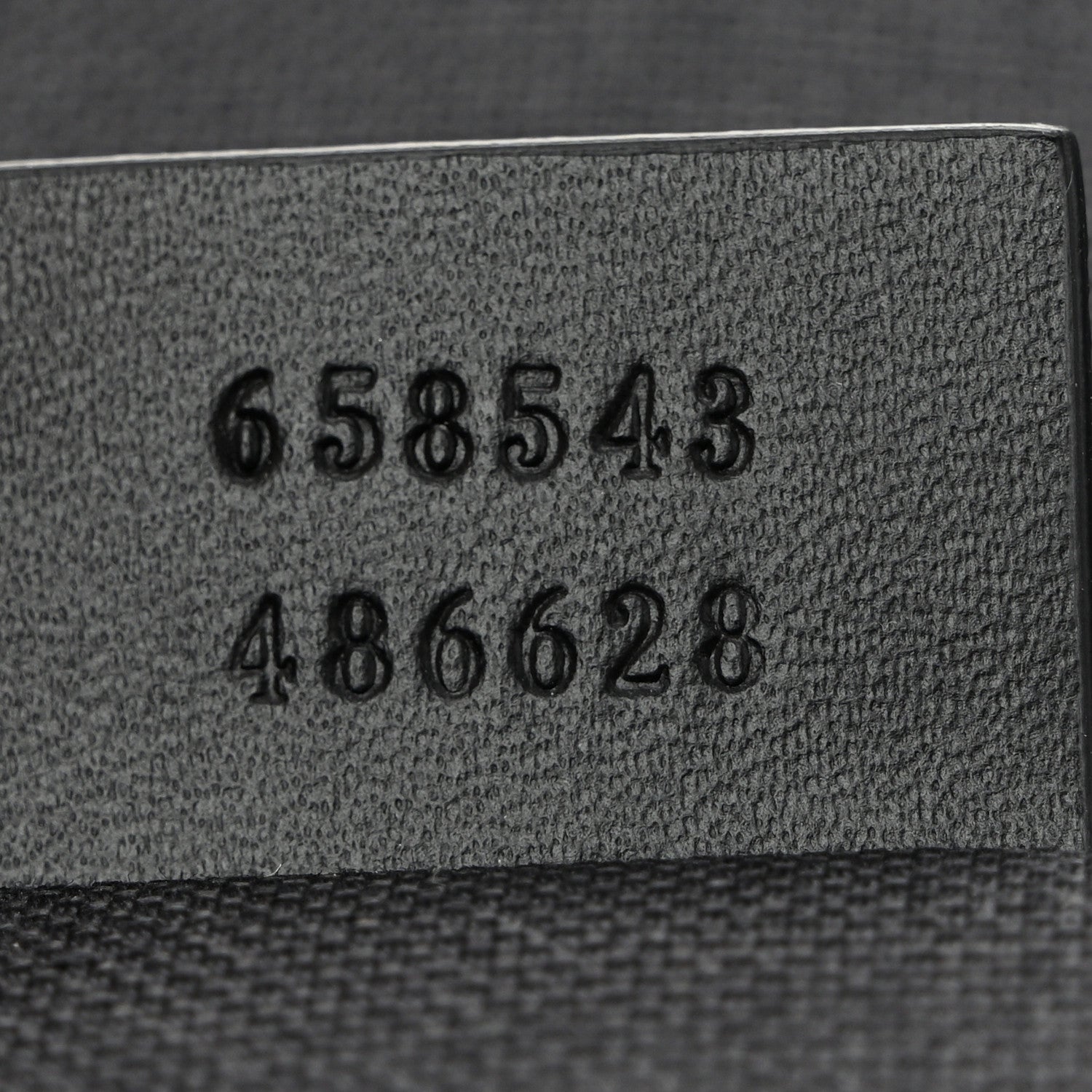 GG Supreme Monogram Briefcase Backpack Black Grey