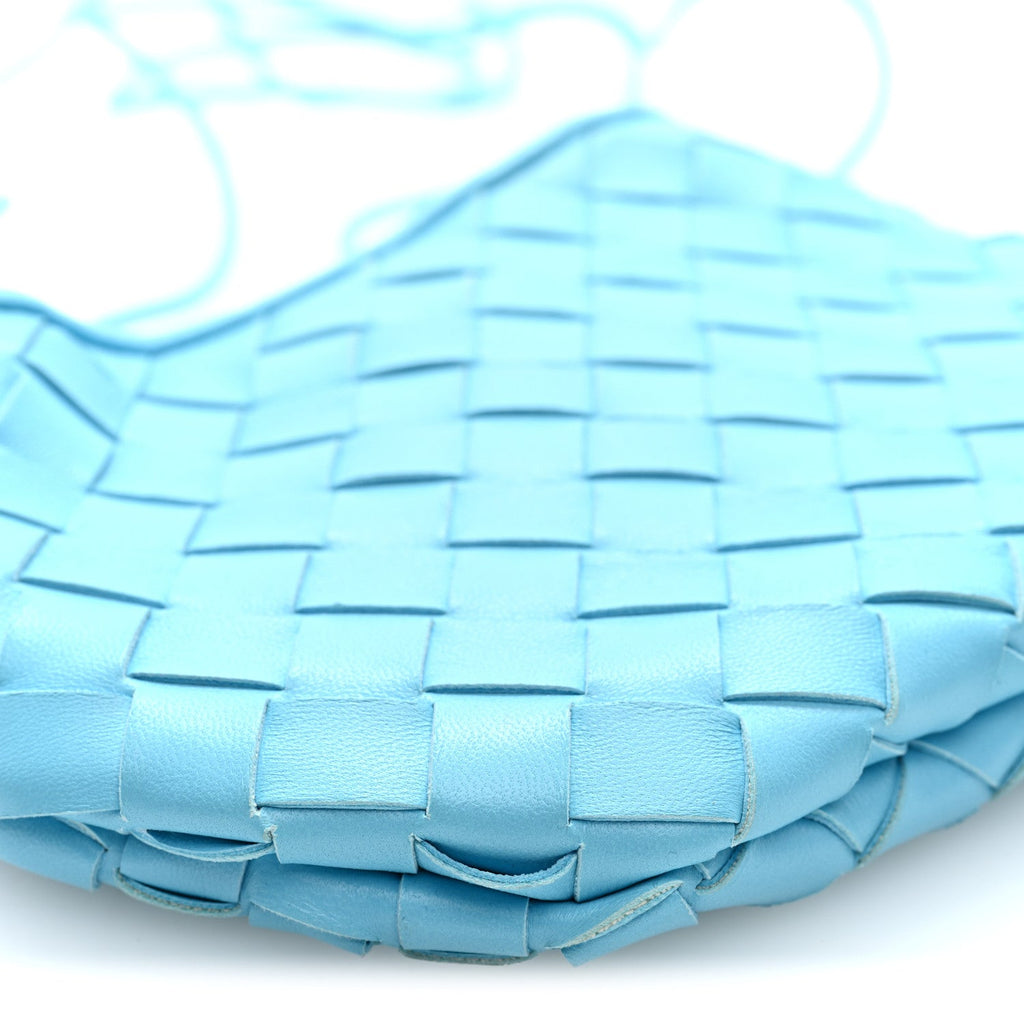 Nappa Intrecciato Mini Sardine Bag Turquoise