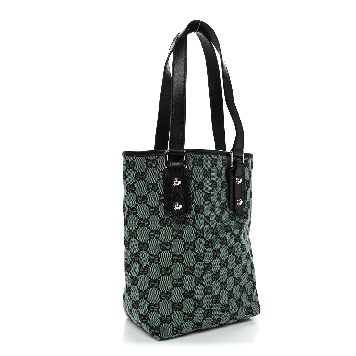 Monogram Tote Bag Green