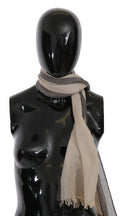 Costume National Beige Women Cotton Shawl  Women's Scarf