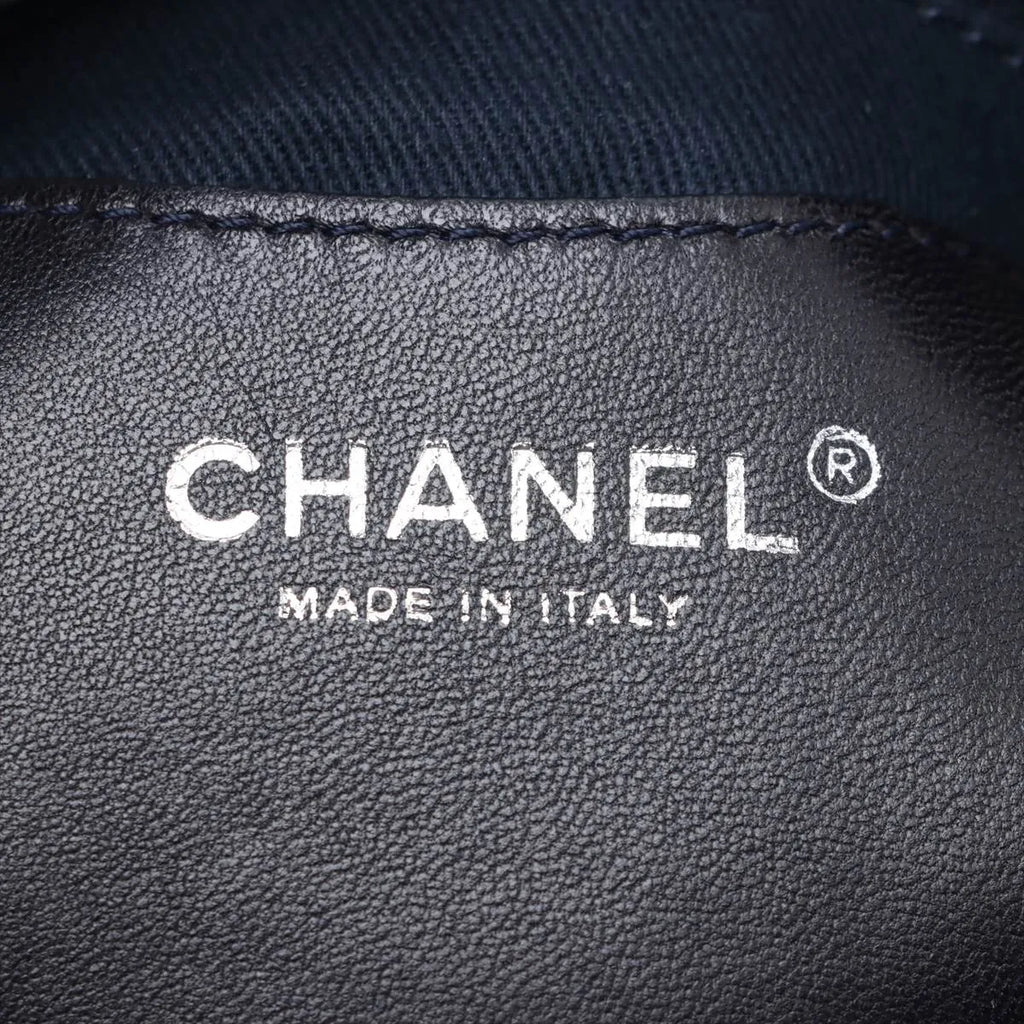 Chanel Mademoiselle Vintage Crinkled Calf Chain Shoulder Bag