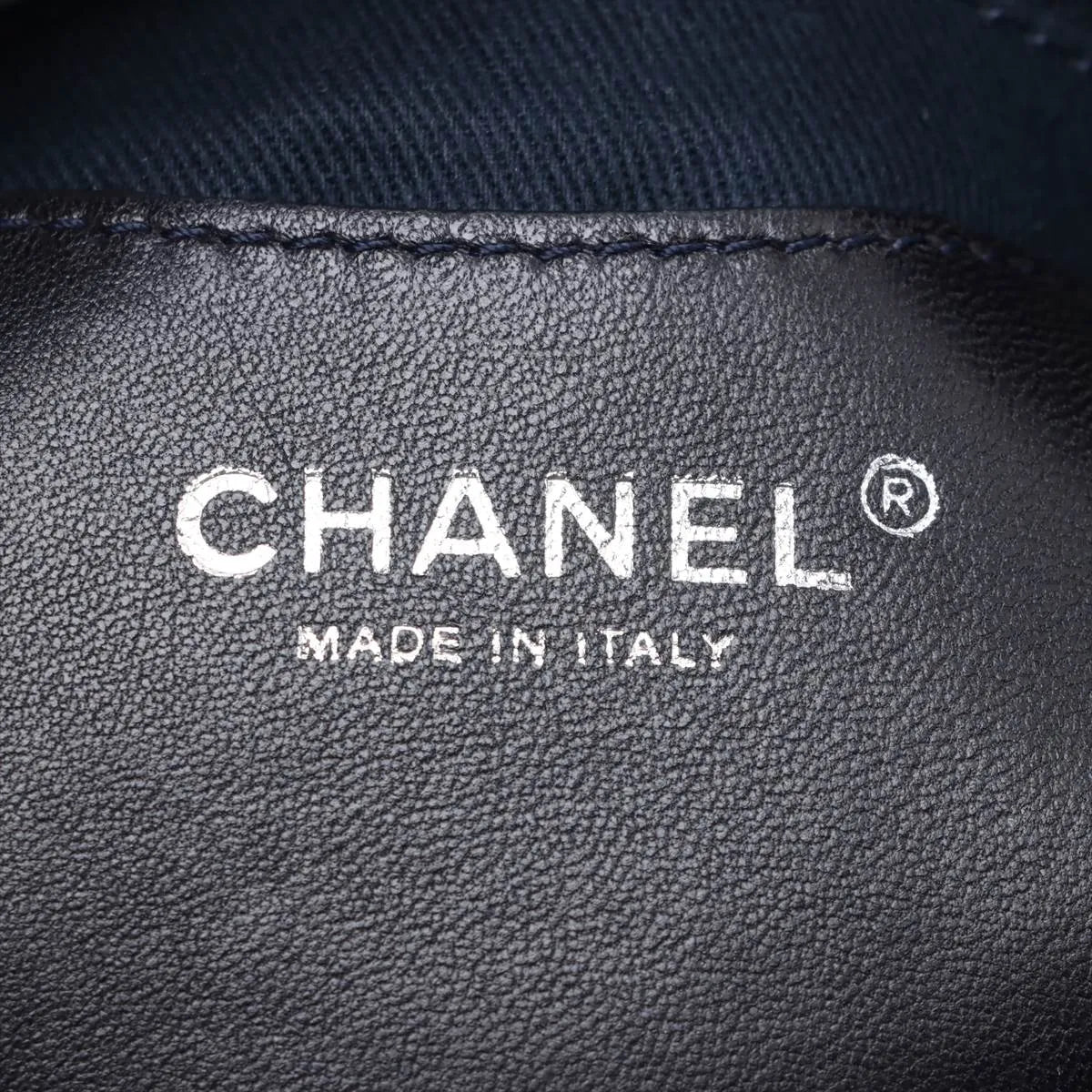 Chanel Mademoiselle Vintage Crinkled Calf Chain Shoulder Bag