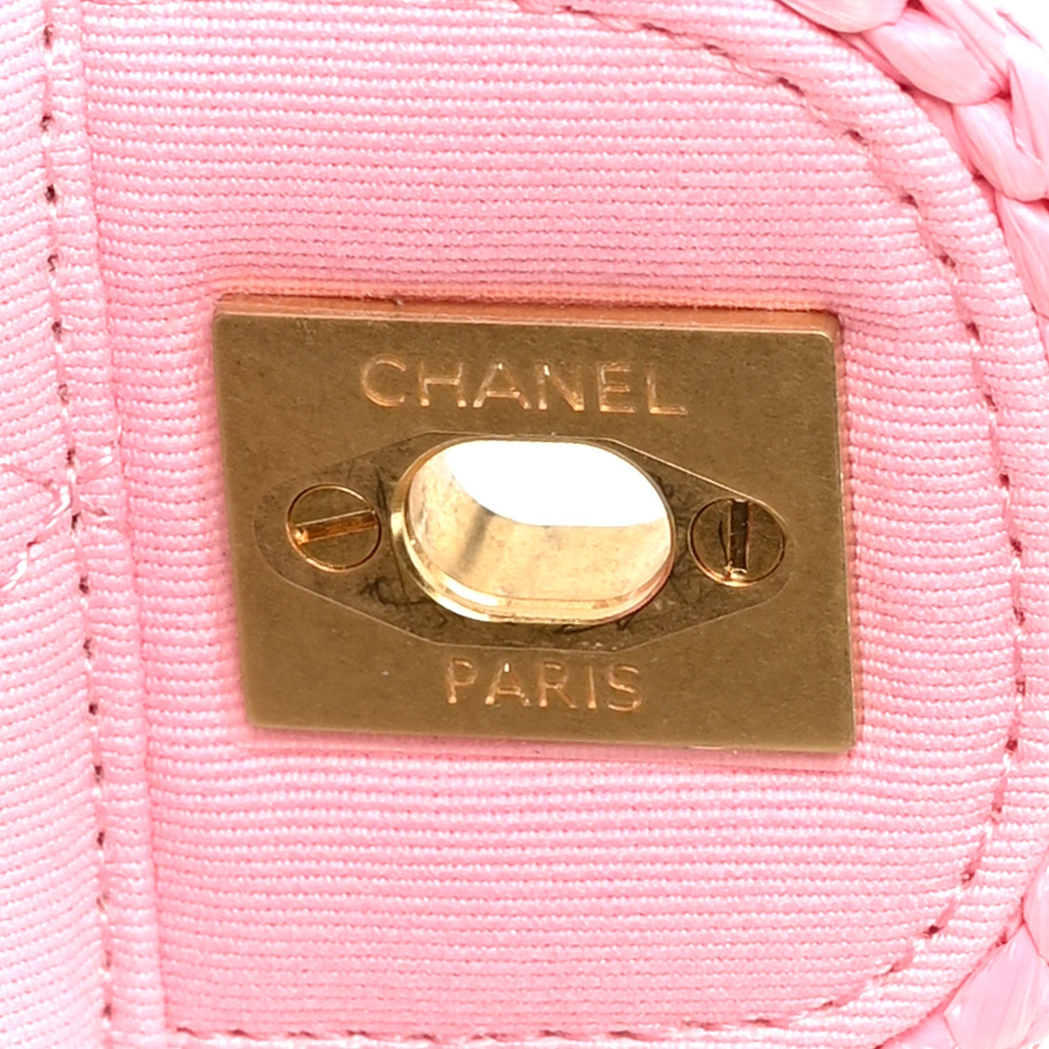 Raffia Small Dolce Raffia Flap Bag Pink