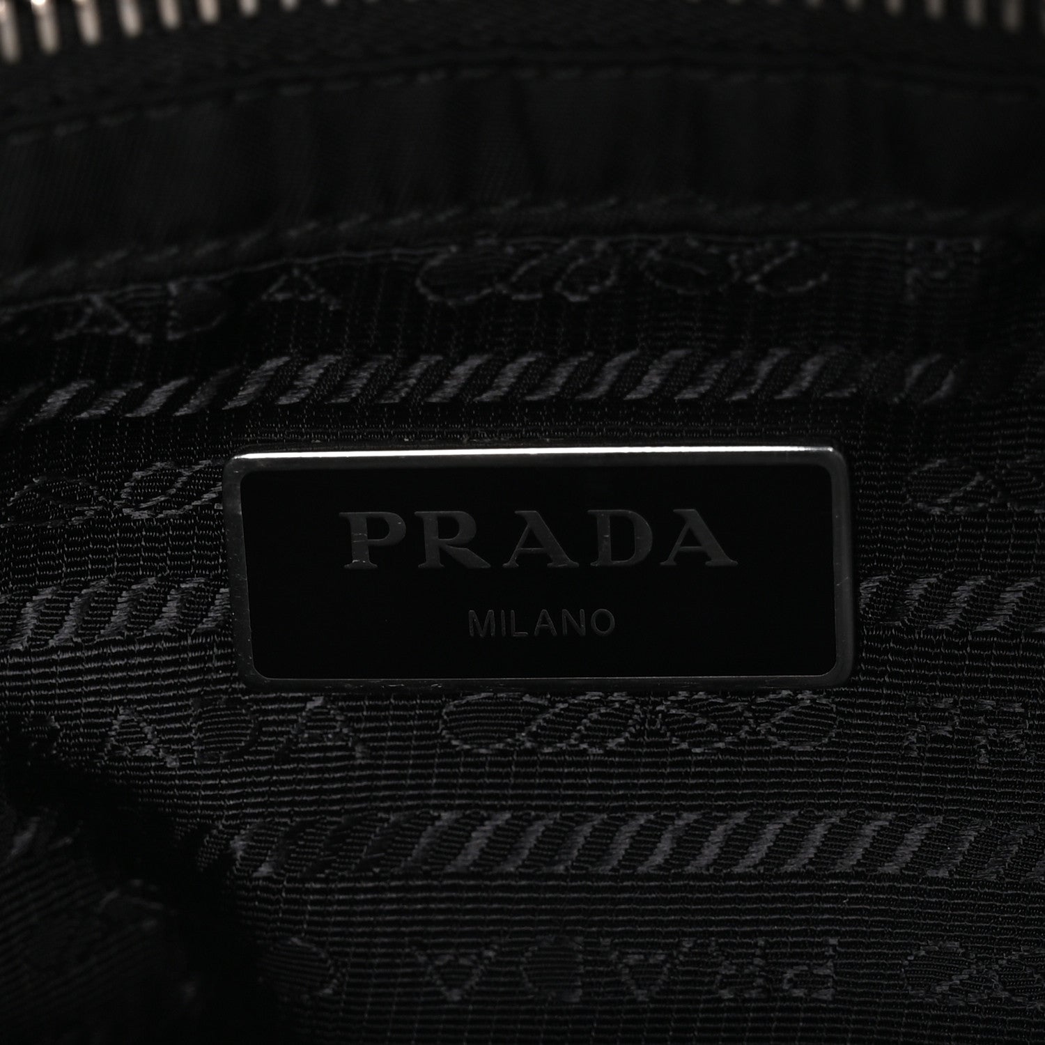 Re-Nylon Quilted Padded Flap Shoulder Bag Black