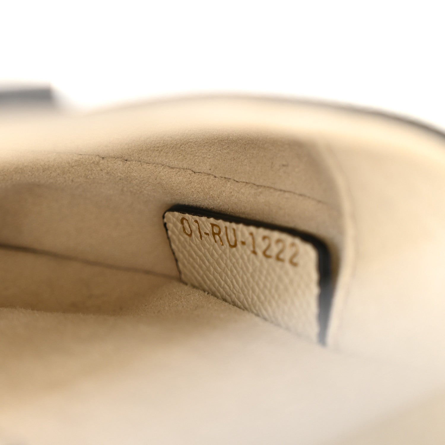 Grained Calfskin Mini Saddle Bag With Strap White