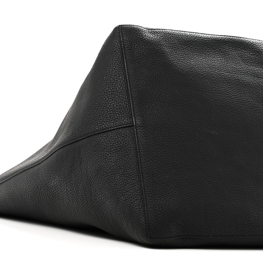 Grained Calfskin Park Tote XL Black