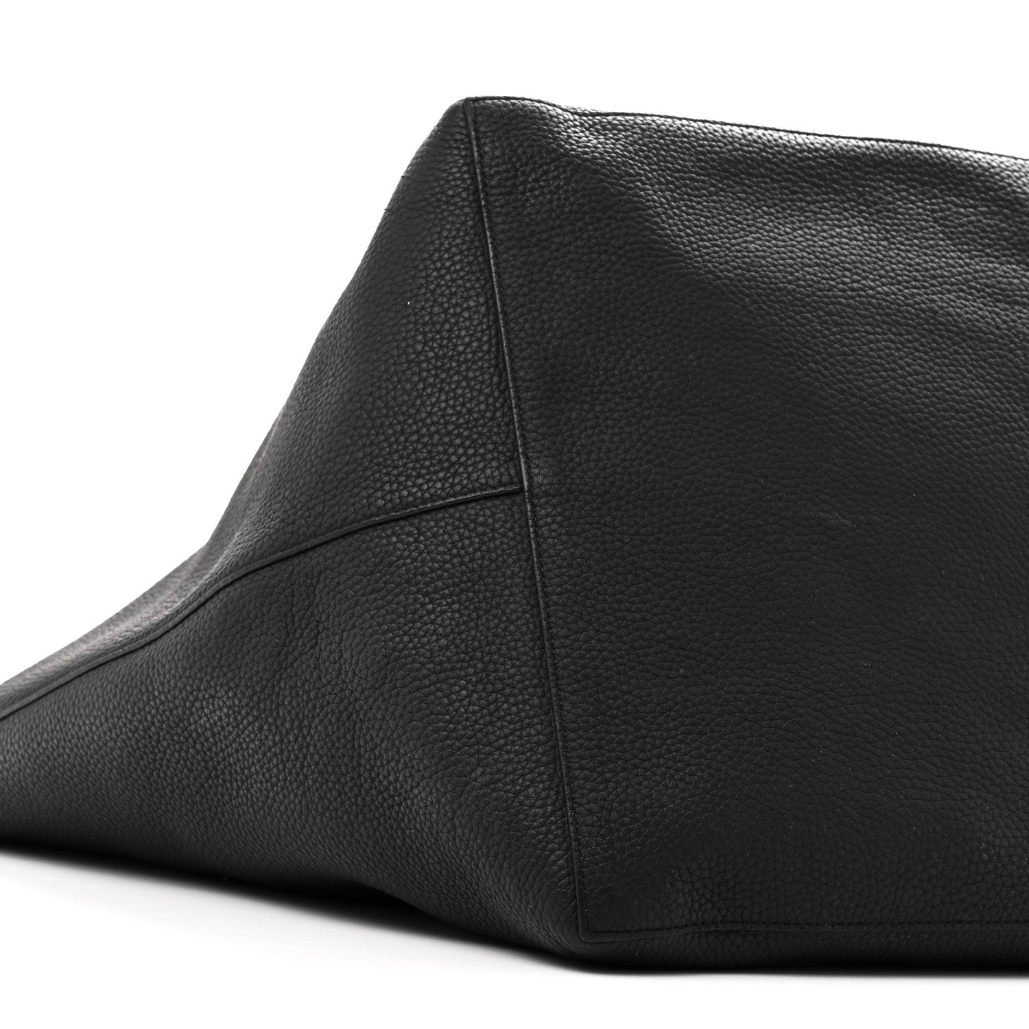 Grained Calfskin Park Tote XL Black