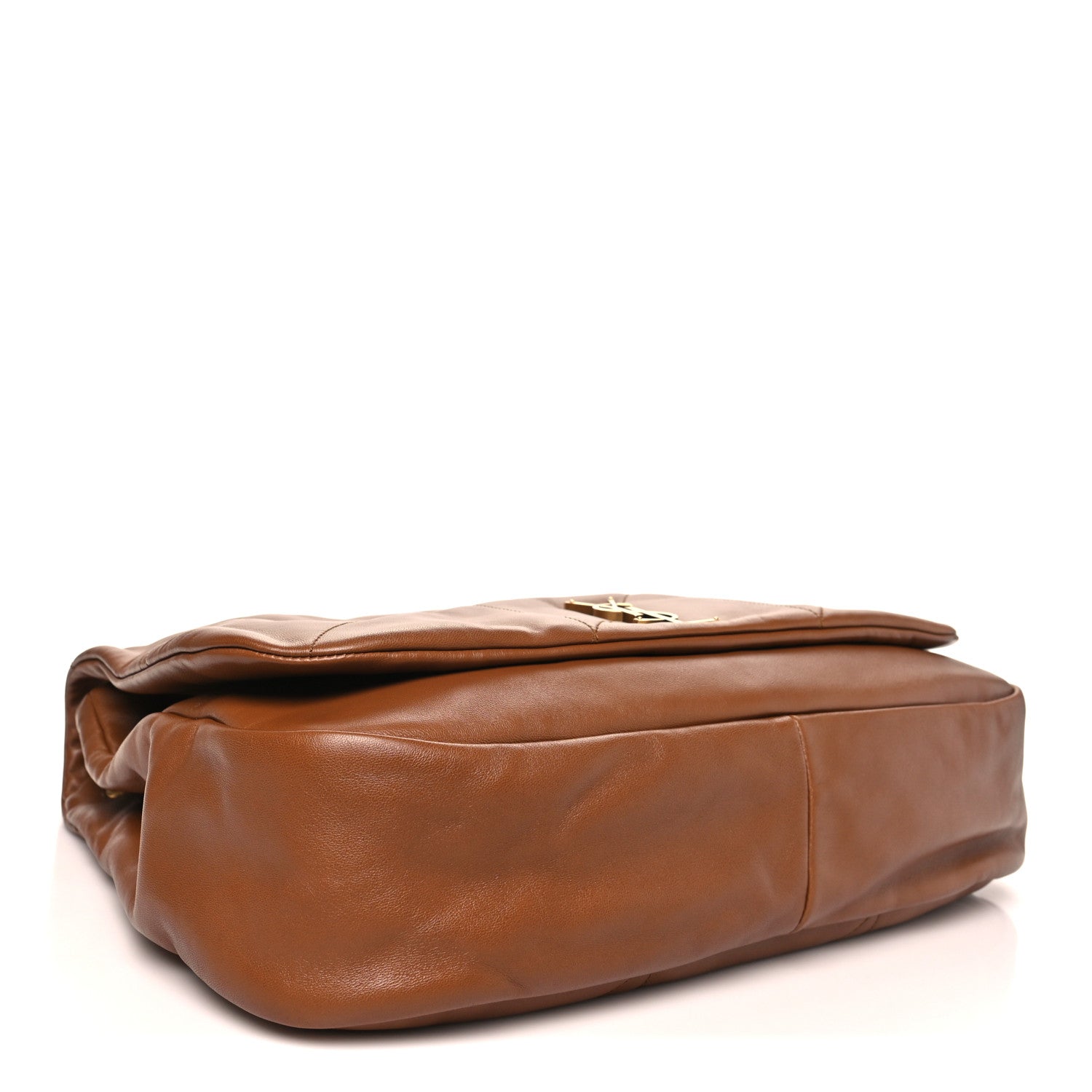 Lambskin Matelasse Monogram Large Jamie 4.3 Light Fox