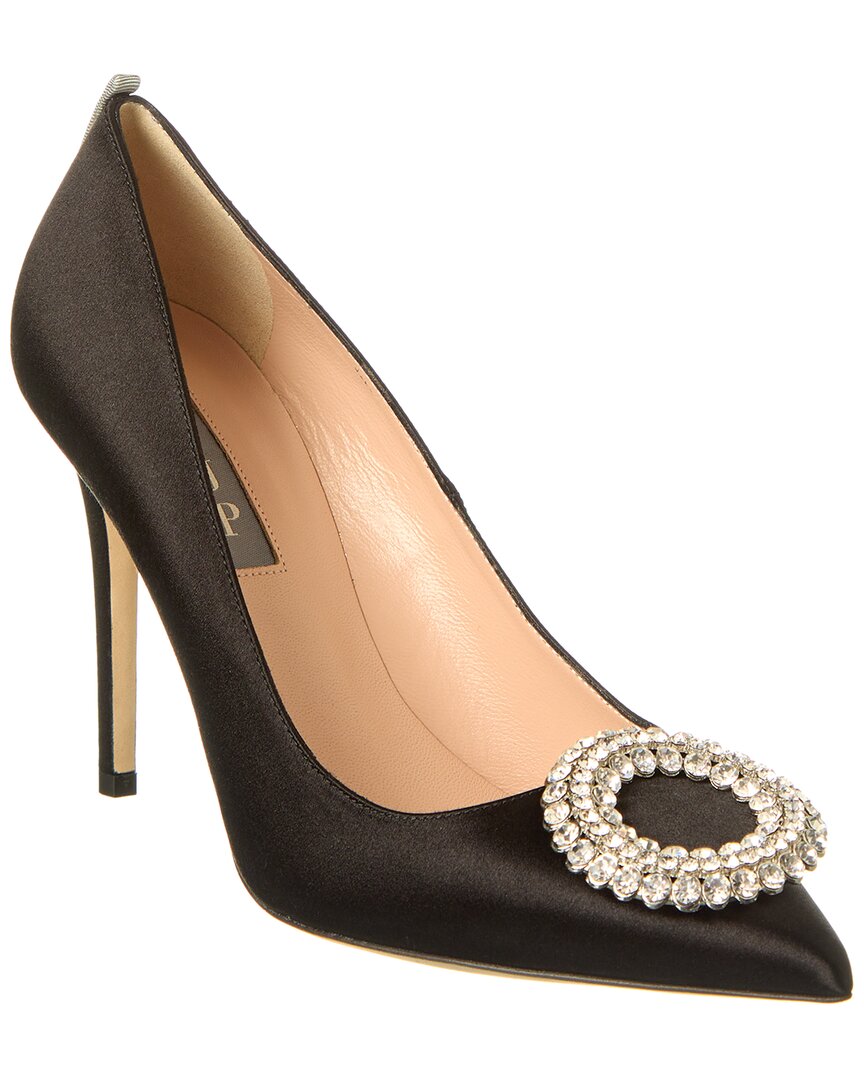 Sjp By Sarah Jessica Parker Noussa 100 Satin Pumps Black