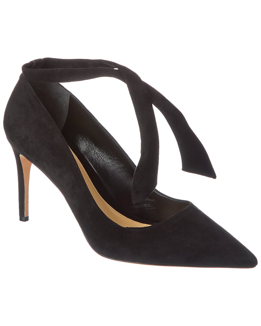 Alexandre Birman Clarita New 85 Suede Pump Black