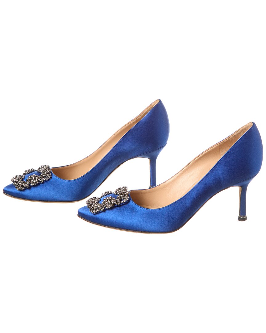 Manolo Blahnik Hangisi 70 Satin Pump (   )