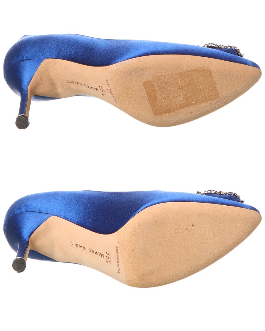 Manolo Blahnik Hangisi 70 Satin Pump (   )