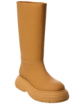 Gia Borghini Marte Leather Boot Brown Multi