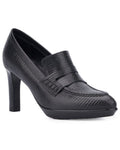 Aquatalia Rella Weatherproof Leather Pump Black